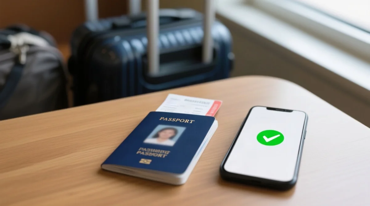 Booking Sequence and Passport Preparation